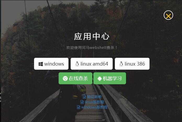 Webshell河马后门查杀工具